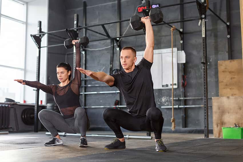 High-intensity functional fitness workouts